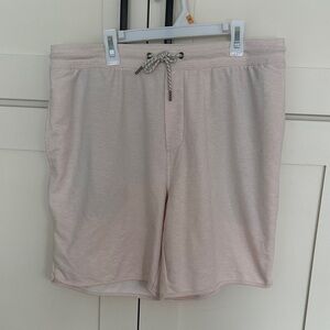 Vuori Light Pink Athletic Shorts